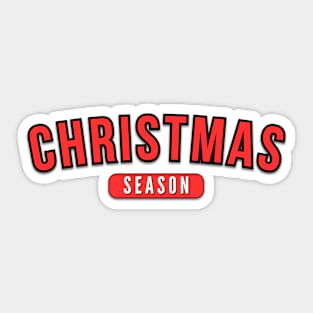 CHRISTMAS SEASON Sticker